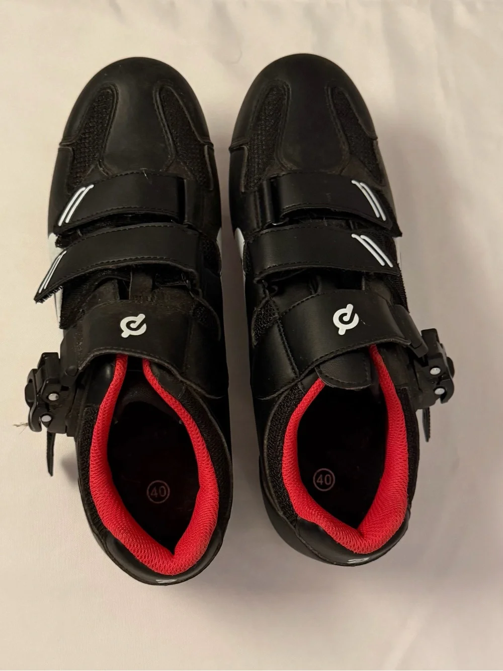 Peloton Cycling Shoes Size 40 Women’s 9 w/ Look Delta Cleats Worn Twice